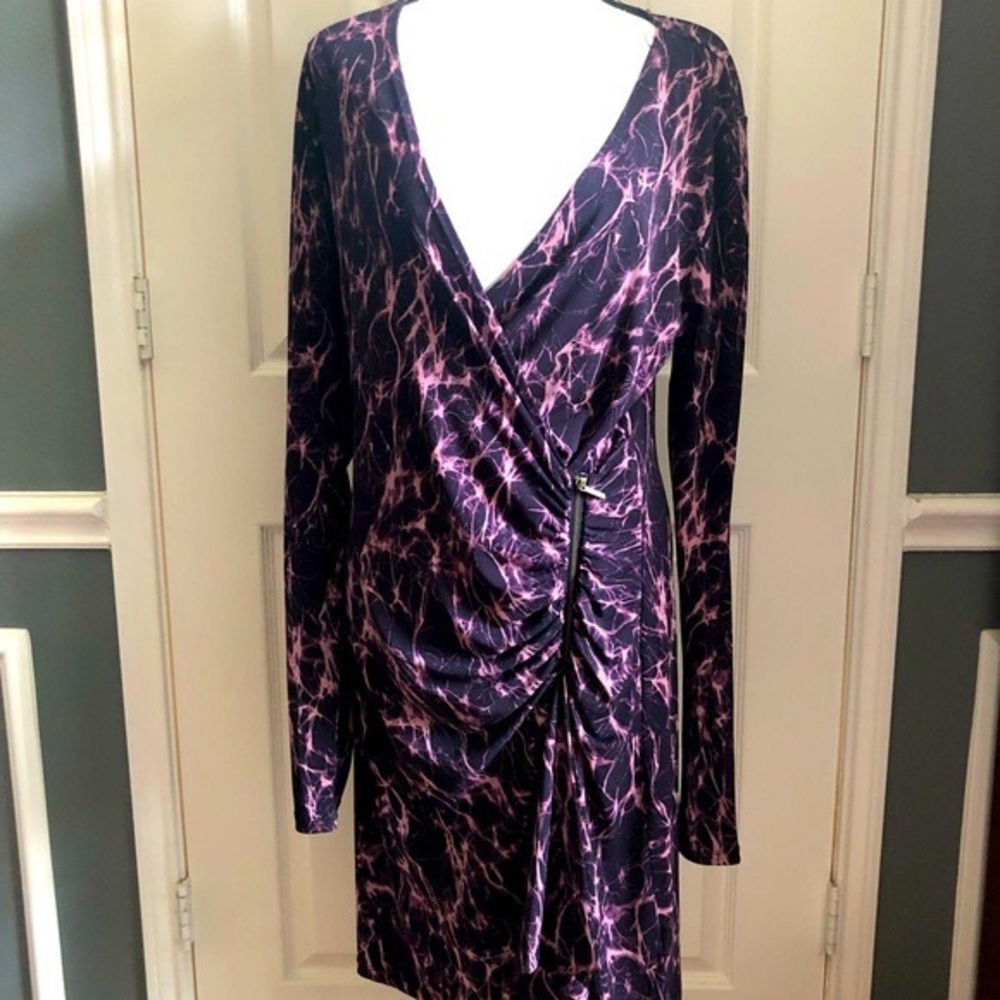 Michael Kors ruched dress
